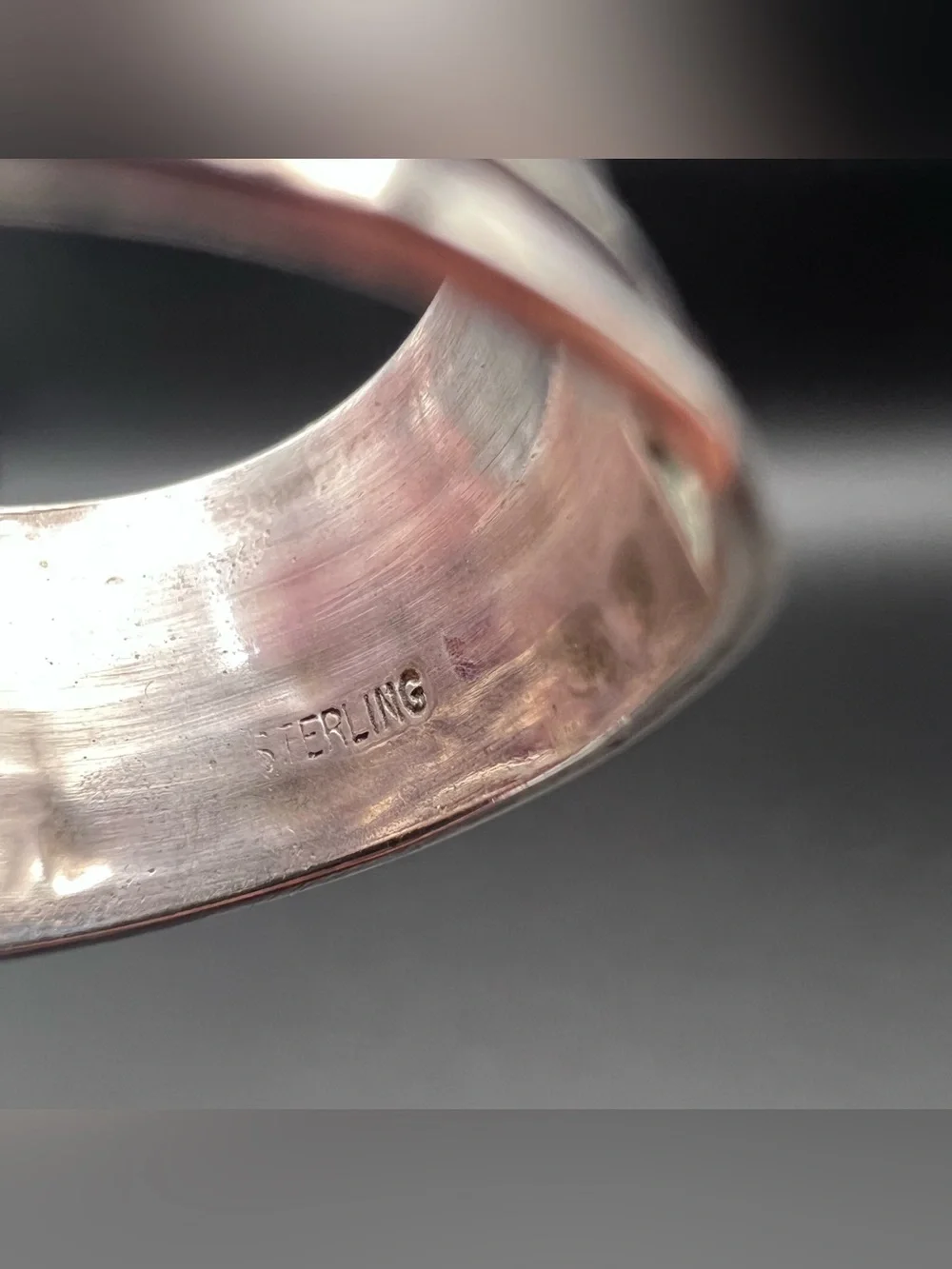 Sterling Silver Multi Row Channel Inlay Ring
